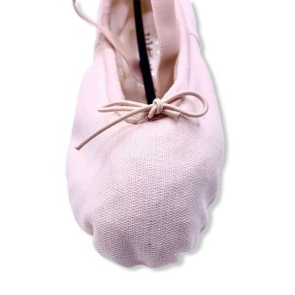 Girl's Cream Ballet Shoes - Picture 6 of 8